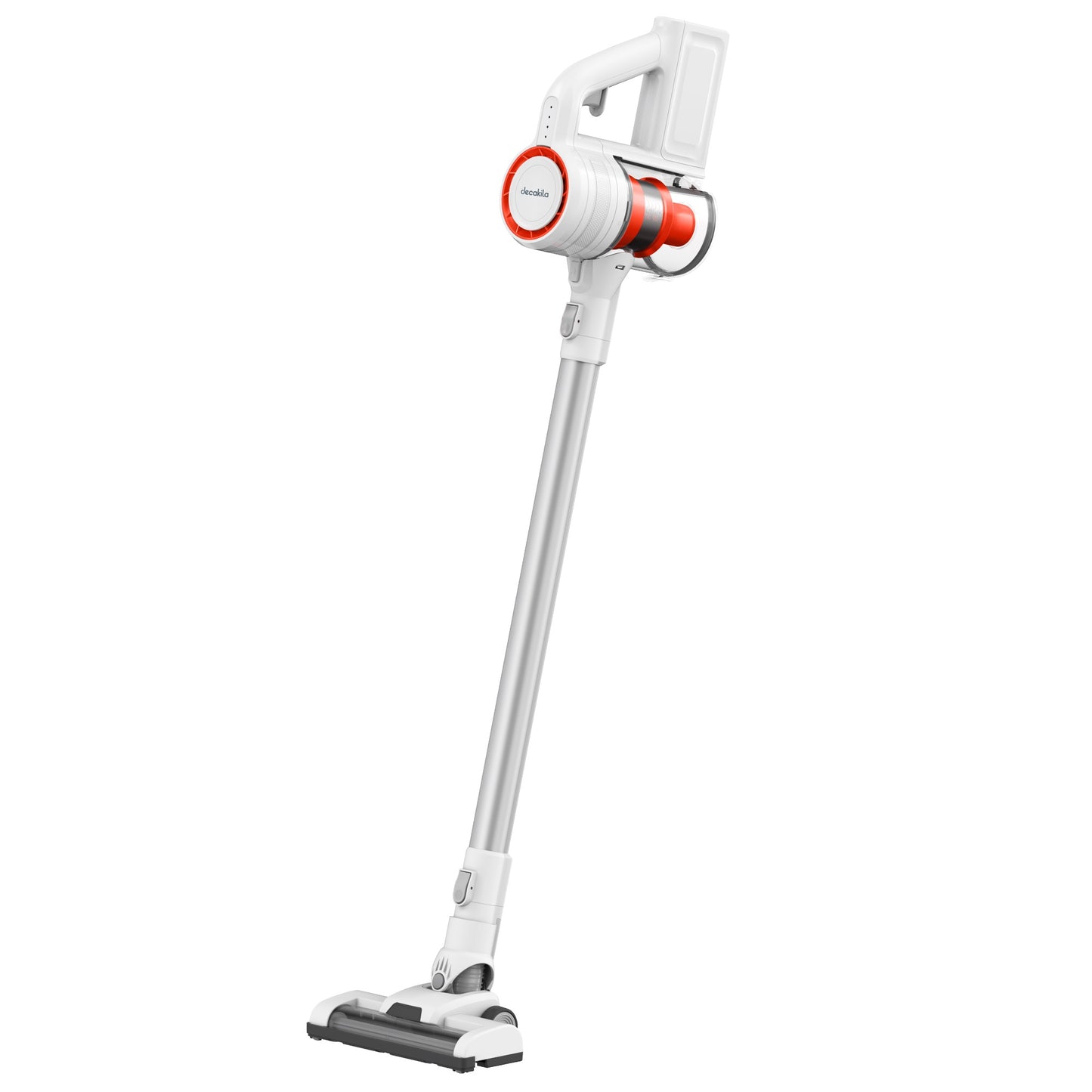 Aspirateur Balai sans Fil DECAKILA 10000pa 140W avec Filtre HEPA, 40 Minutes Autonomie, 0.8 Litre, Aspirateur sans Fil Puissant pour Les Tapis, Sols Durs et Poils d'animaux, Blanc