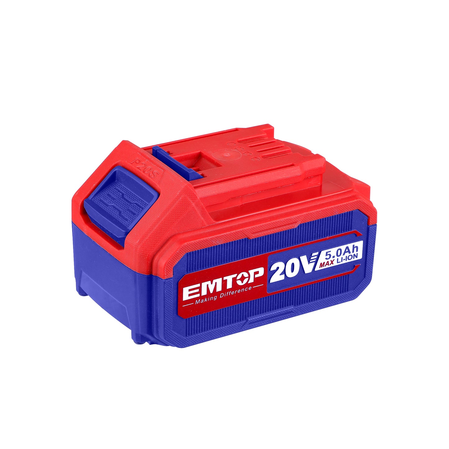 Batterie Lithium-Ion EMTOP 20V de Puissance 5.0Ah compatible avec multi outils P20S