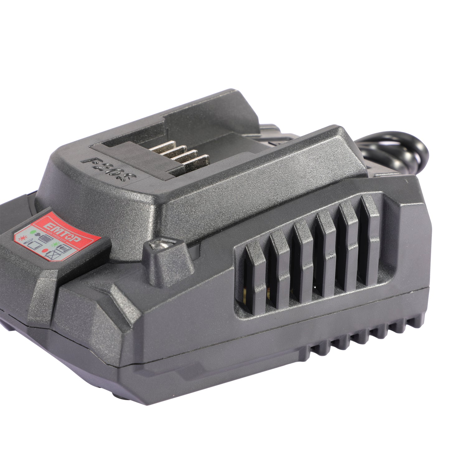 Chargeur de batterie Lithium-Ion EMTOP 20V de Puissance 2.0Ah compatible avec tous les batteries P20S EMTOP