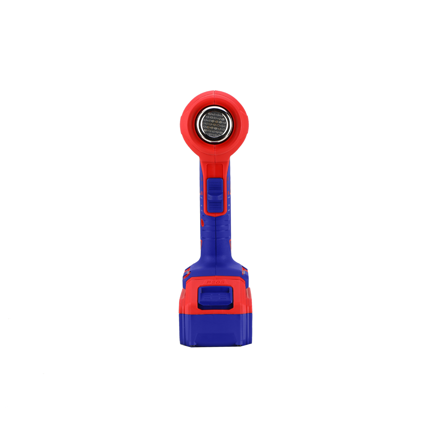Décapeur thermique professionnel sans fil EMTOP 20V avec 1 batterie 4.0Ah et 1 chargeur 2A Pistolet à Air Chaud 300-550℃ Température Réglable, 2 Débit d'air, 3 buses