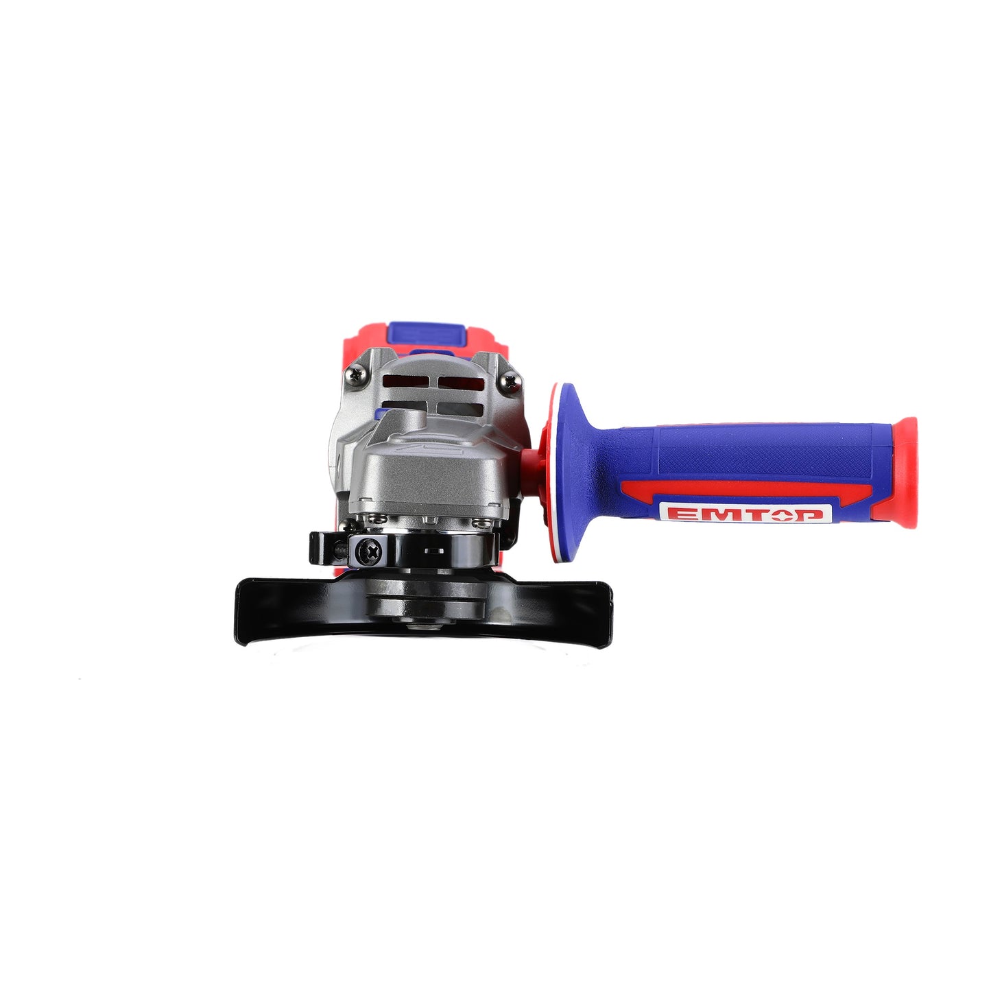 Meuleuse d’angle sans fil EMTOP 20V avec 1 batterie 4,0 Ah et 1 chargeur, régime max. 9000 tr/min, disques Ø 115 mm