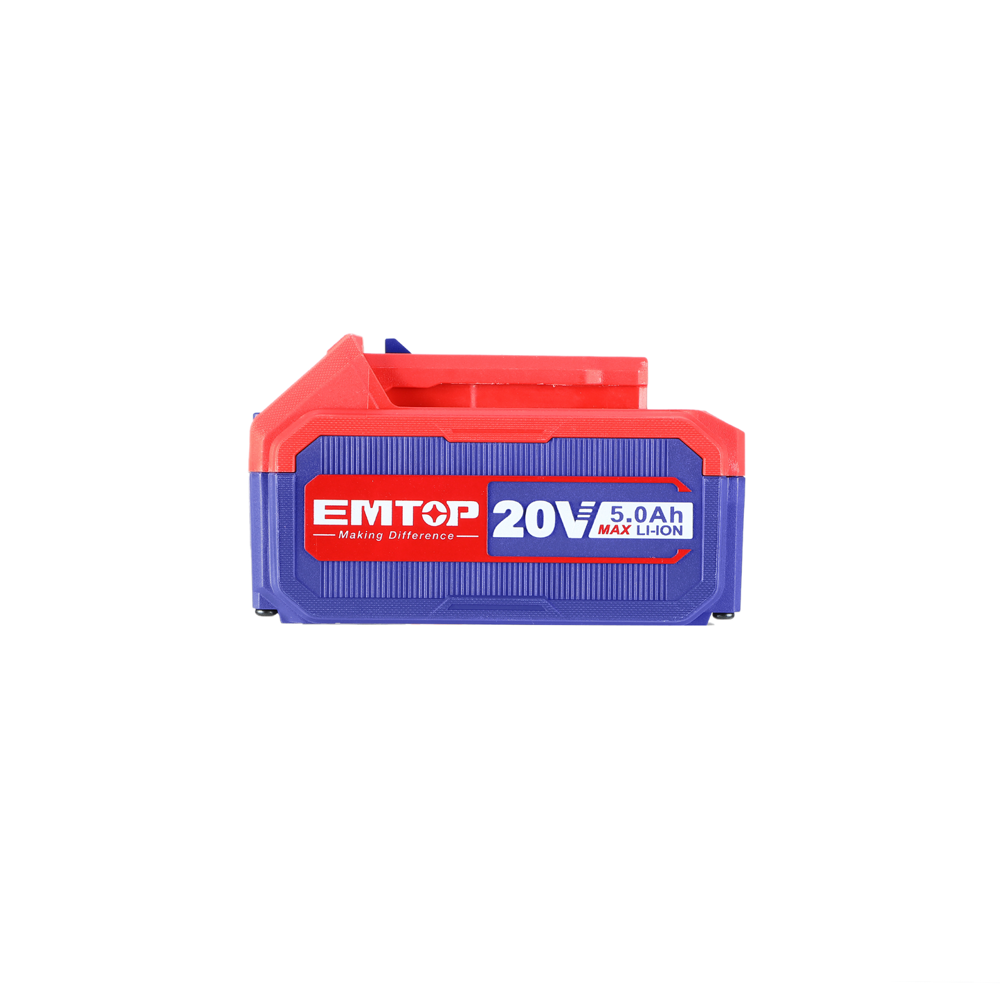 Kit batterie et chargeur intelligent rapide Lithium-Ion 20V 5,0 Ah P20S Compatible avec tous les outils EMTOP P20S les outils EMTOP P20S