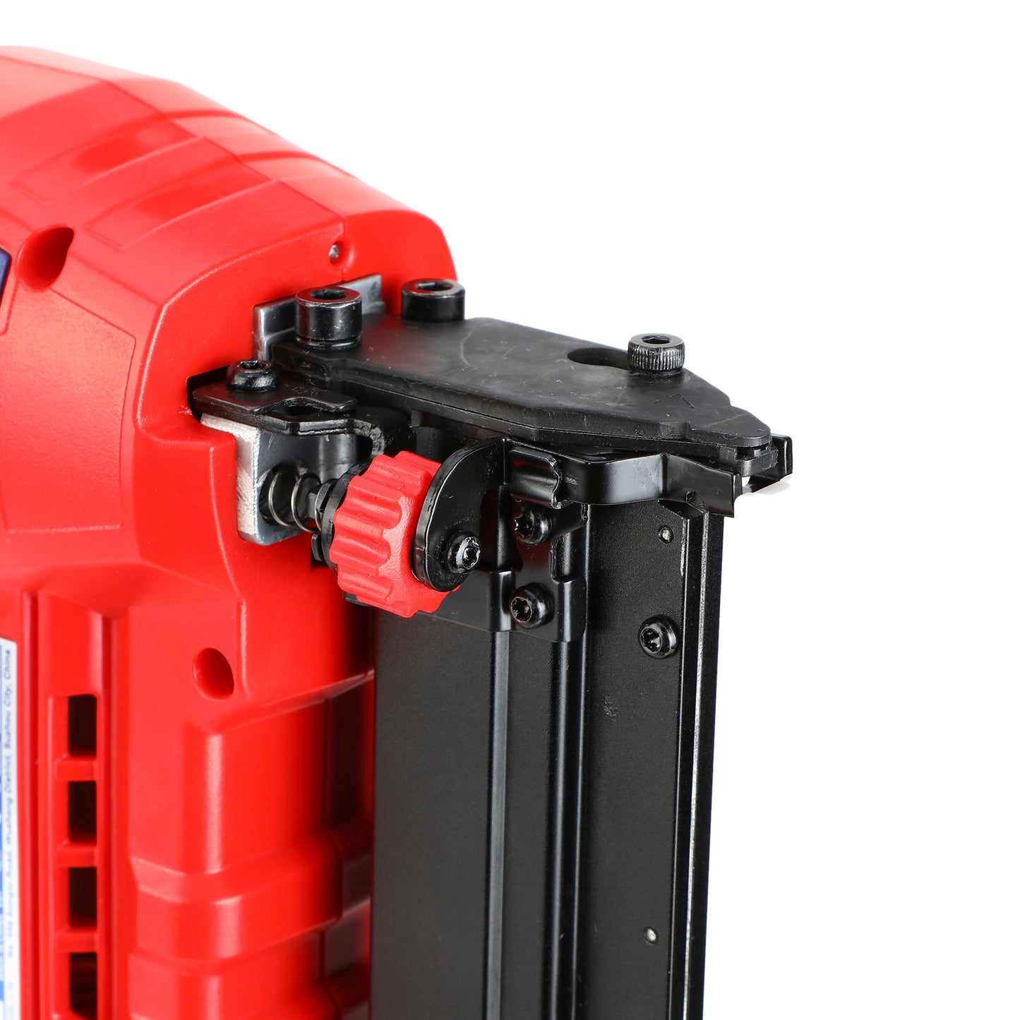 Agrafeuse et cloueur de finition à batterie EMTOP 20V avec 1 chargeur + 1 Batteries Lithium-ion 2.0Ah + 3600 clous à broche 25cm+1 buse d'air 35mm + 1 broche Boîte en plastique