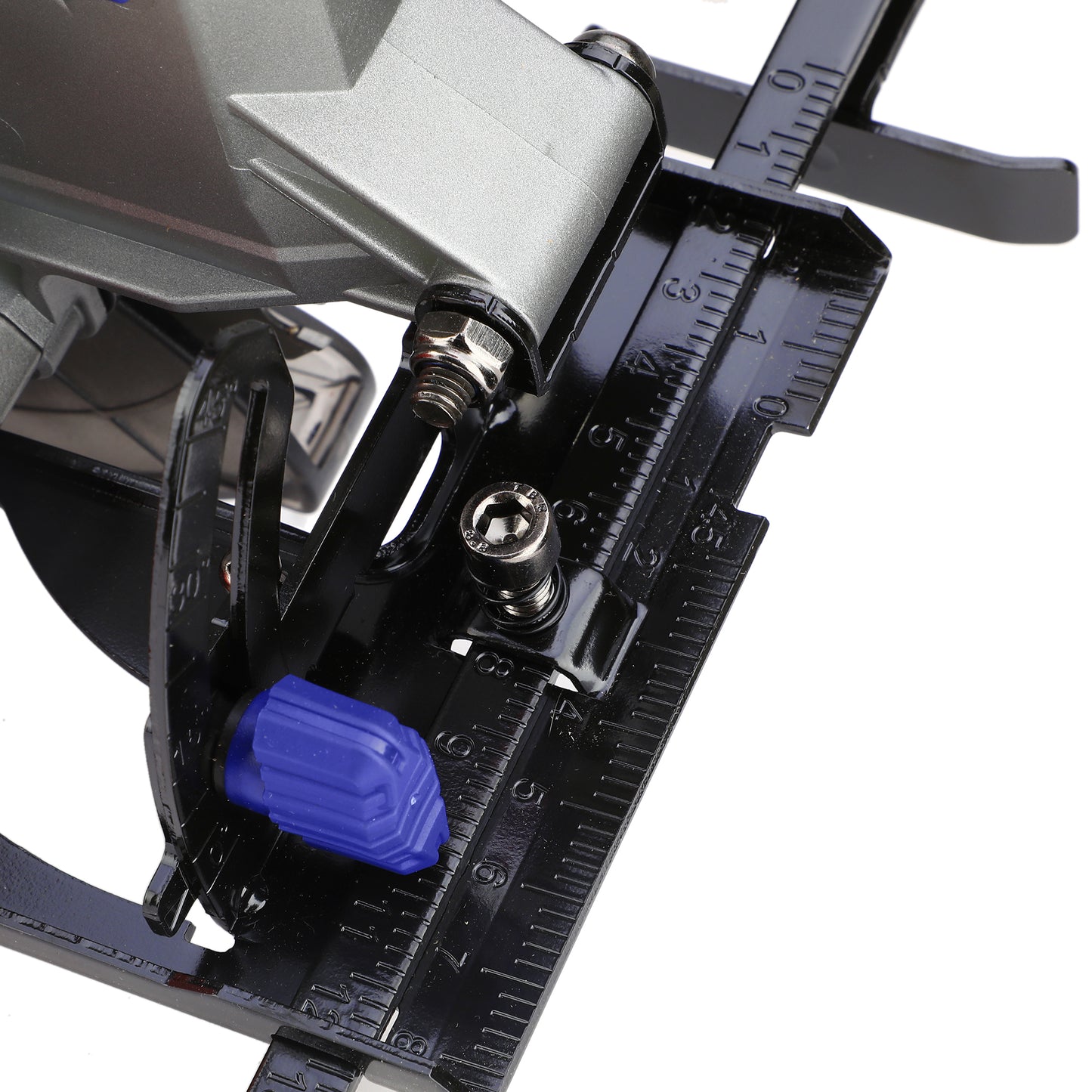Scie circulaire sans fil EMTOP 20V Lithium-ion moteur brushless avec 1 batterie 4,0 Ah et 1 chargeur 6300RPM 140mm Profondeur de coupe 50mm (90º) 33mm (45º)