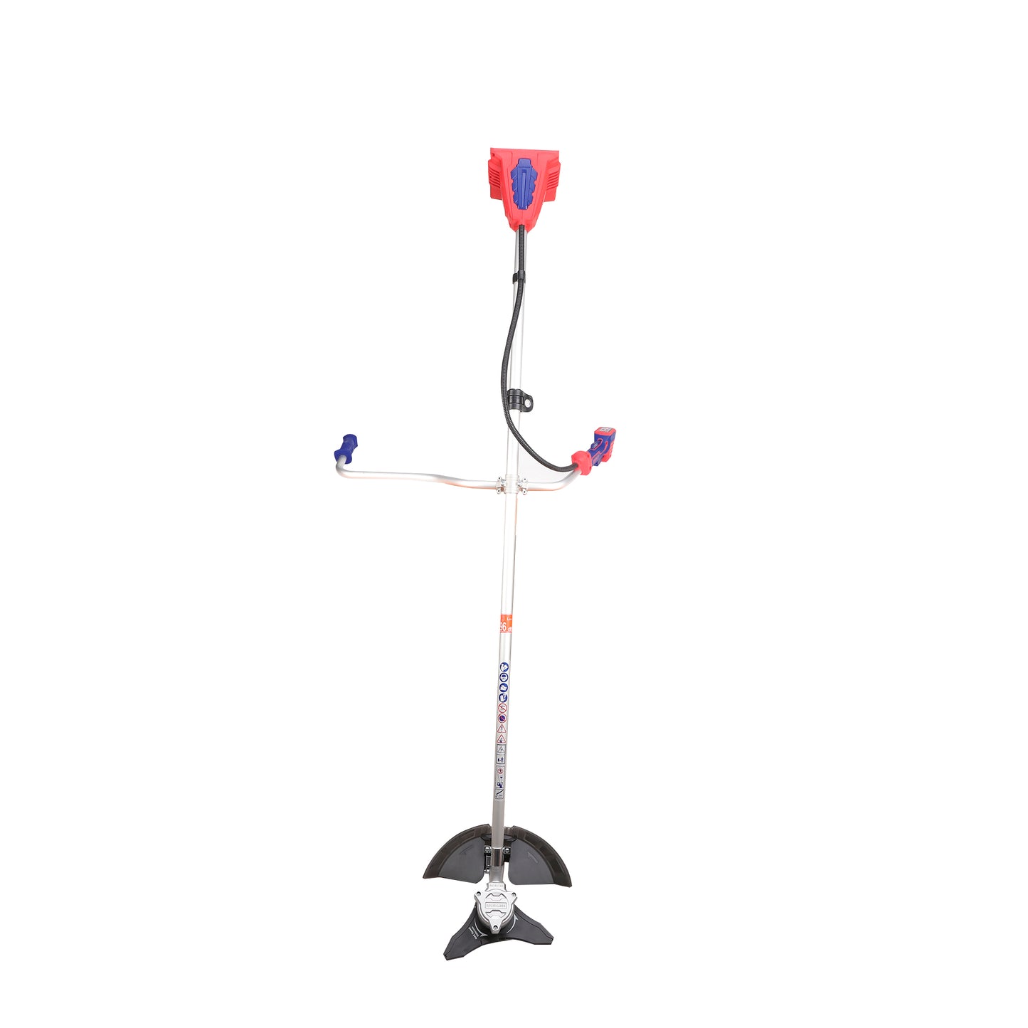 Coupe-bordure et débroussailleuse à batterie EMTOP 40V brushless avec 1 chargeur double port + 2 batteries lithium-ion 4.0Ah Gant picots PVC Lunettes de sécurité 1 lame 3T 1 Ligne de Bobine 1 bandoulière