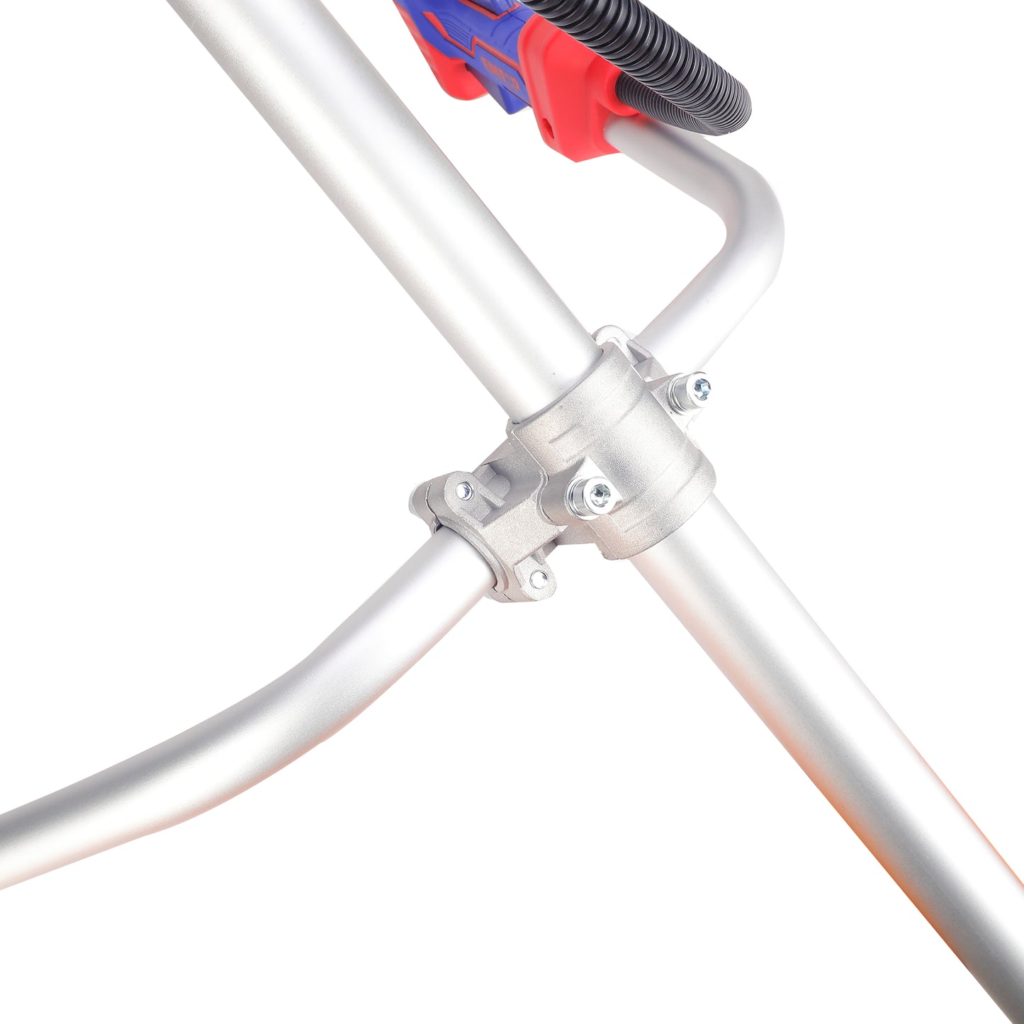 Coupe-bordure et débroussailleuse à batterie EMTOP 40V brushless avec 1 chargeur double port + 2 batteries lithium-ion 4.0Ah Gant picots PVC Lunettes de sécurité 1 lame 3T 1 Ligne de Bobine 1 bandoulière