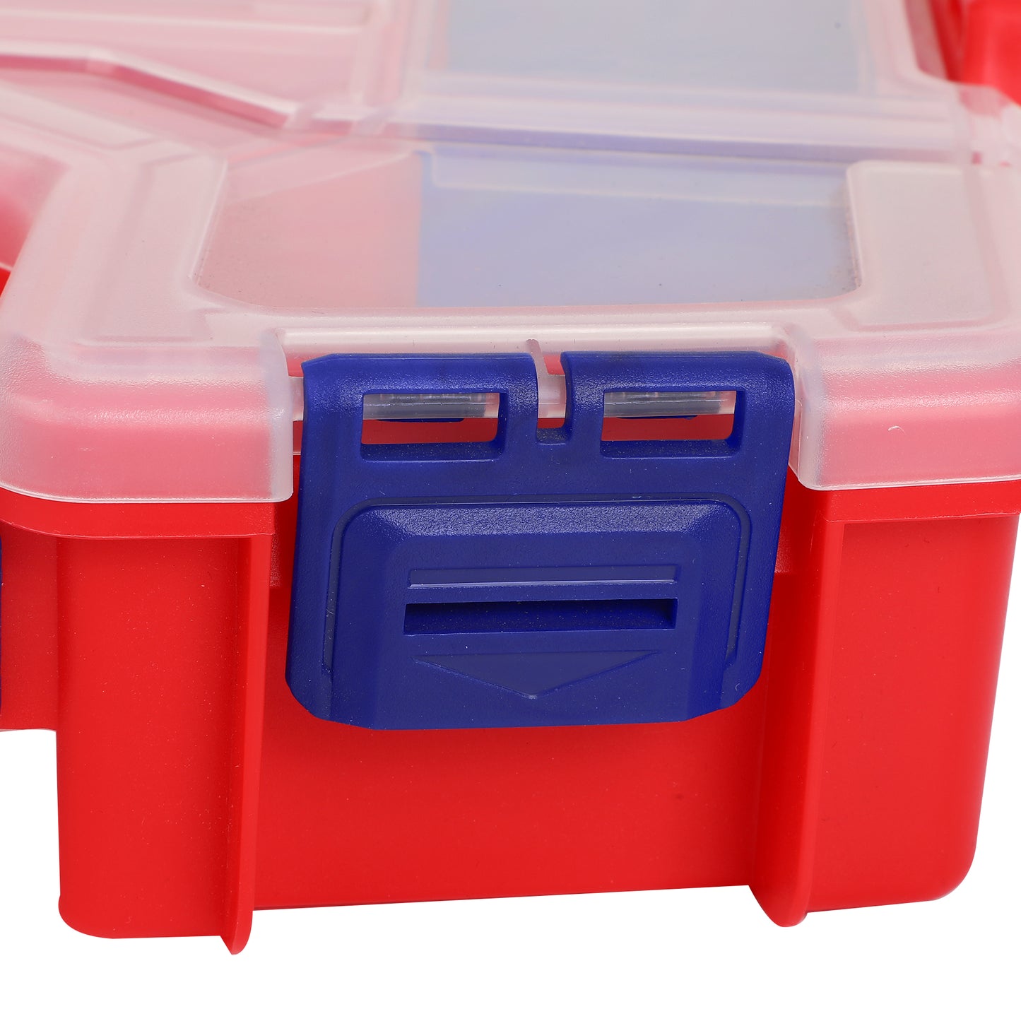 Lot de 3 boîtes à outil de rangement Organiseur en plastique EMTOP 12" Valise Empilable Rangement Multiple Cases Modulables Séparateurs amovibles