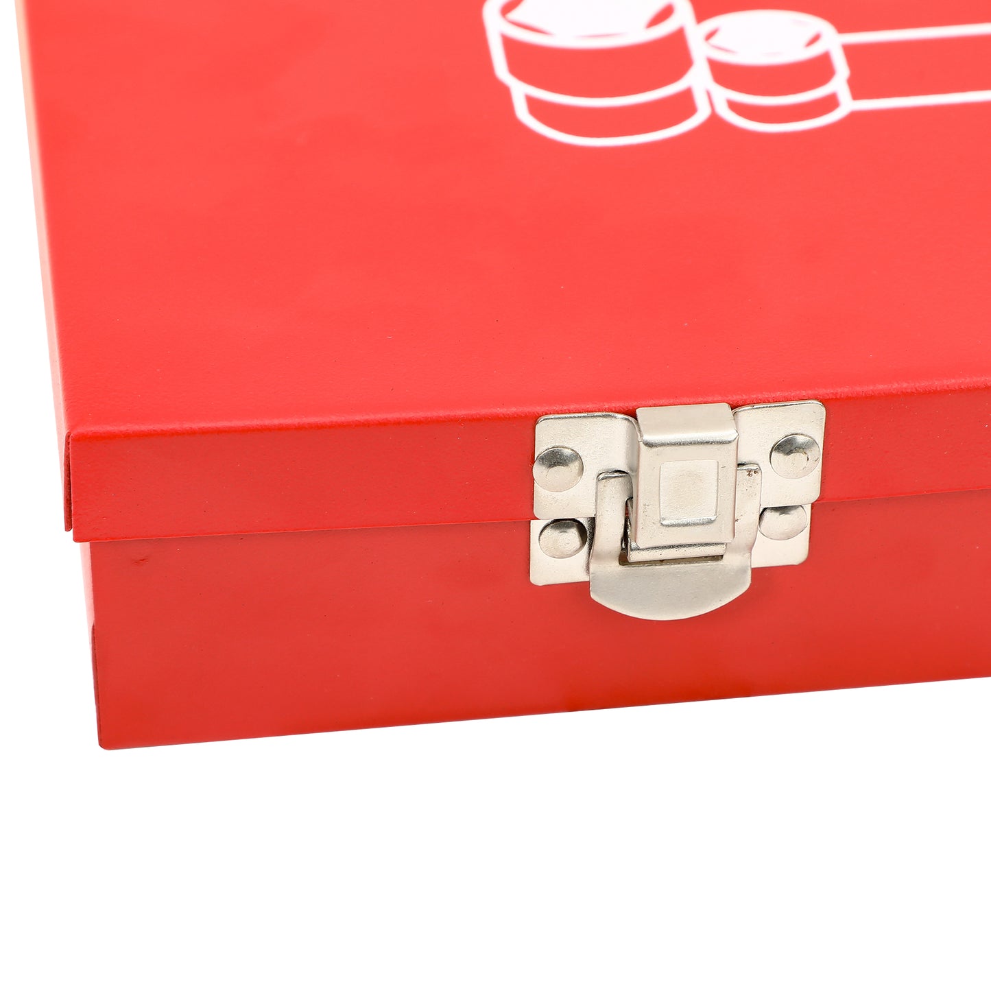 Coffret de mécaniciens jeu de 24 douilles 1/2" EMTOP Acier Cr-V de haute qualité Micro fini et chromé dans une caisse métallique