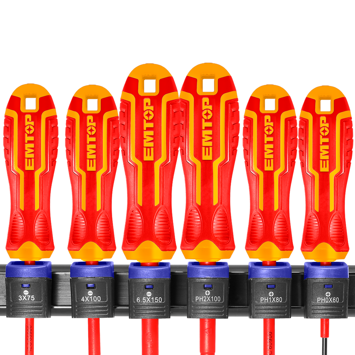 Jeu de 6 tournevis isolés ESSTJS061 EMTOP