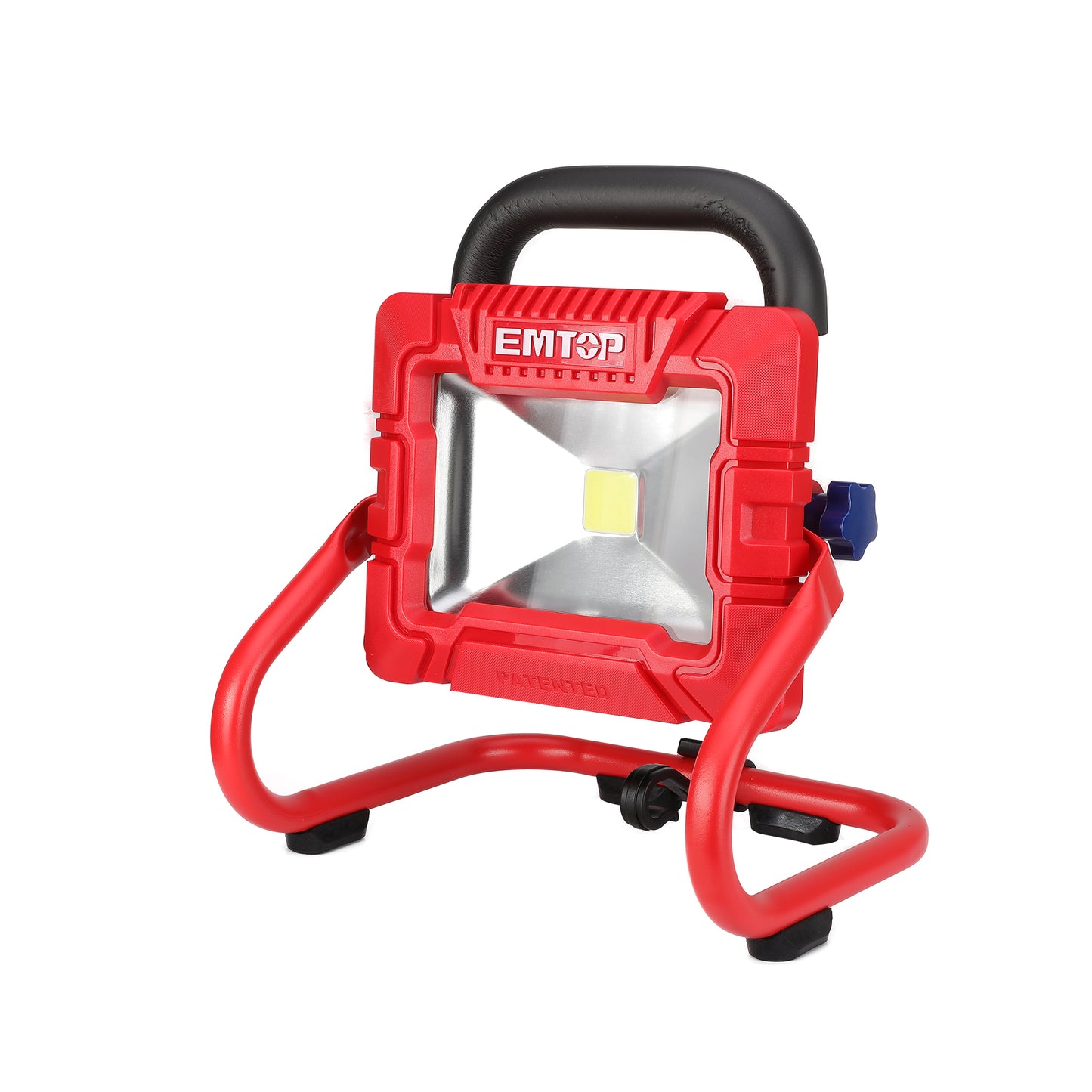 Projecteur de chantier à batterie LED 20W sans fil EMTOP 20V 1800 lumens batterie et chargeur vendus séparément