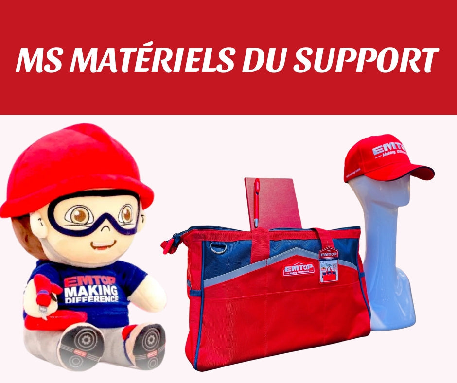 MS matériels du support
