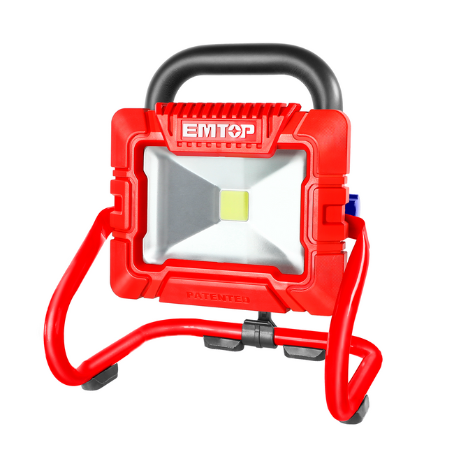 Projecteur de chantier à batterie EMTOP 20V batterie et chargeur vendus séparément Hover Image