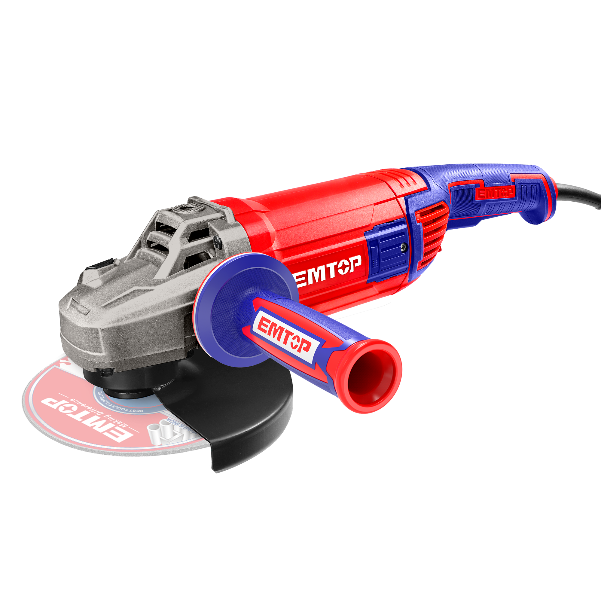 Meuleuse d'angle filaire 2400W 230mm EMTOP