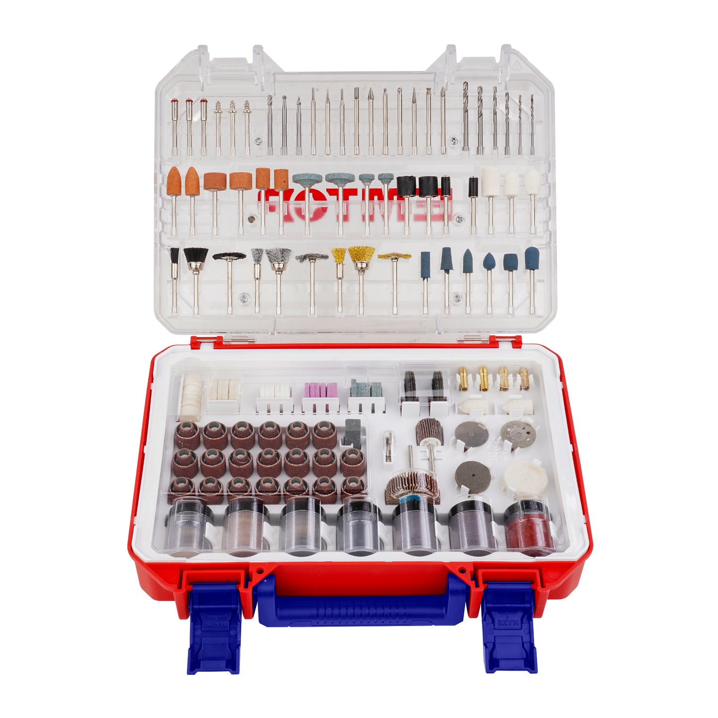 Coffret kit d'accessoires 420 pièces pour outils rotatifs abrasifs multifonction EMTOP