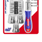 Jeu d'embouts de tournevis magnétiques 30 pièces EMTOP