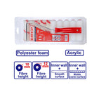 Lot de rouleaux de peinture 11 pièces sur murs intérieurs et surfaces lisses EMTOP