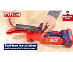 Chaîne de tronçonneuse élagueuse EMTOP 5" – 1/4" – 32 Maillons