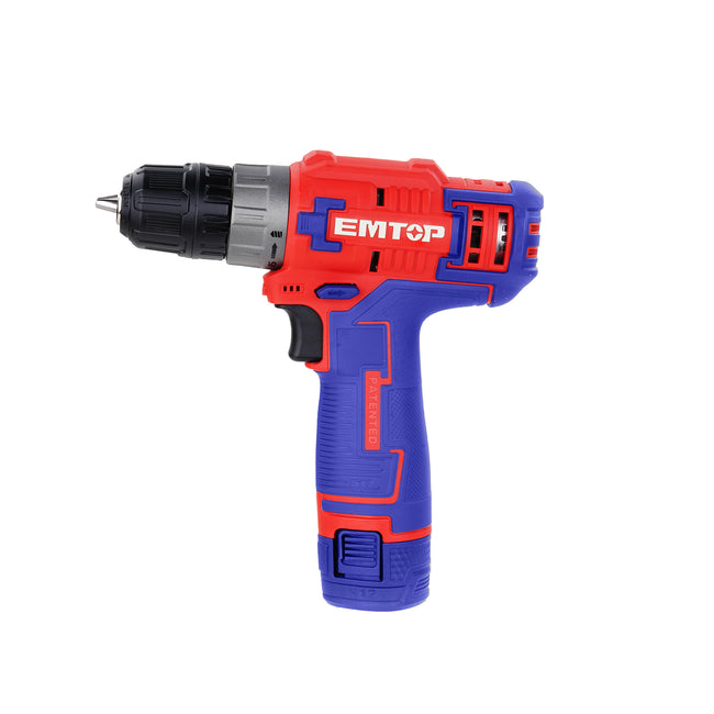 Perceuse visseuse sans fil 20Nm 12V EMTOP avec 1 Batterie 1.5Ah USB type-C Chargeur vendu séparément Main Image