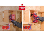 Kit perceuse-visseuse sans fil 20 V Brushless multifonction à têtes interchangeables – EMTOP