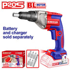 Visseuse de plaquiste sans fil 20V EMTOP – Brushless, Batterie et chargeur vendus séparément