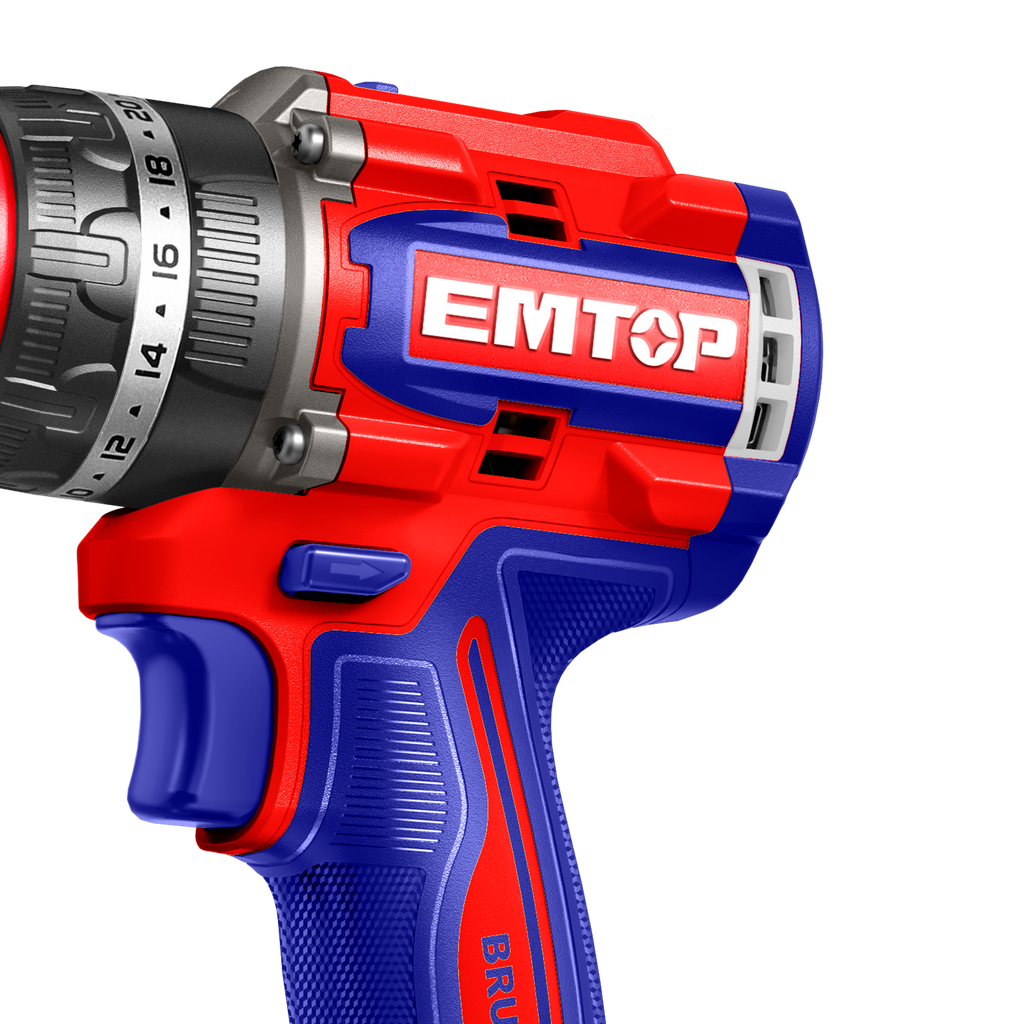 Perceuse à percussion sans fil 96Nm 20V EMTOP batterie et chargeur vendus séparément