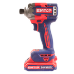 Visseuse à chocs sans fil 20V EMTOP 285Nm 2 Batteries 2.0Ah + Chargeur