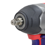 Boulonneuse à chocs compacte 850Nm sans fil 20V EMTOP – Brushless, 1/2", avec 3 Douilles Profondes, Batterie et chargeur vendus séparément