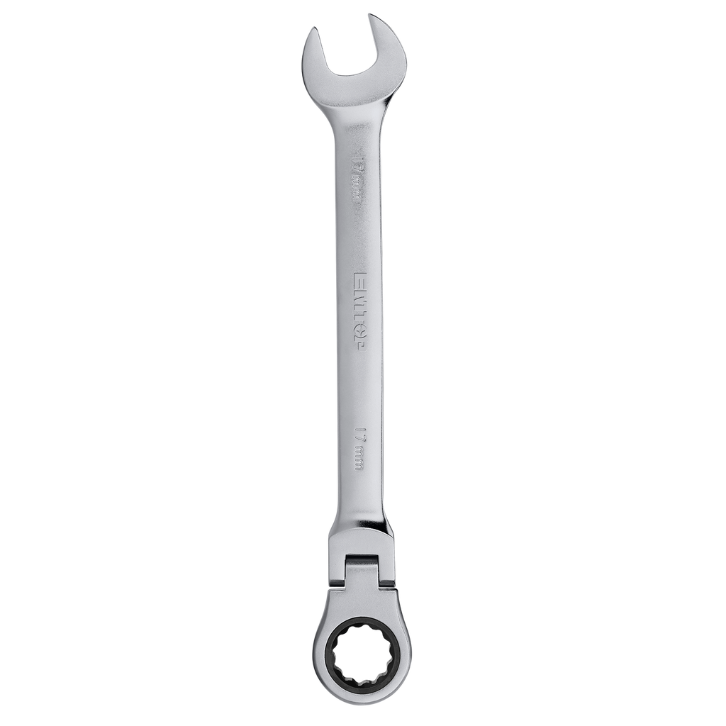 Jeu de 8 clés mixtes à cliquet articulées EMTOP