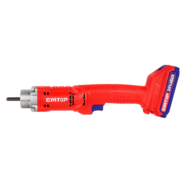 Vibreur à béton sans fil 20V EMTOP Batterie et chargeur vendus séparément Main Image