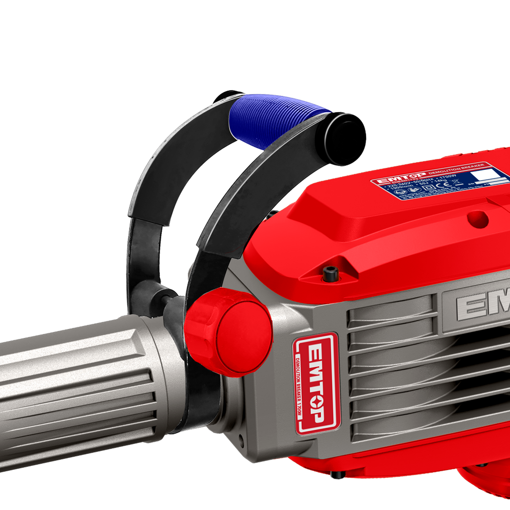 Marteau piqueur de démolition 1700W SDS-HEX EMTOP