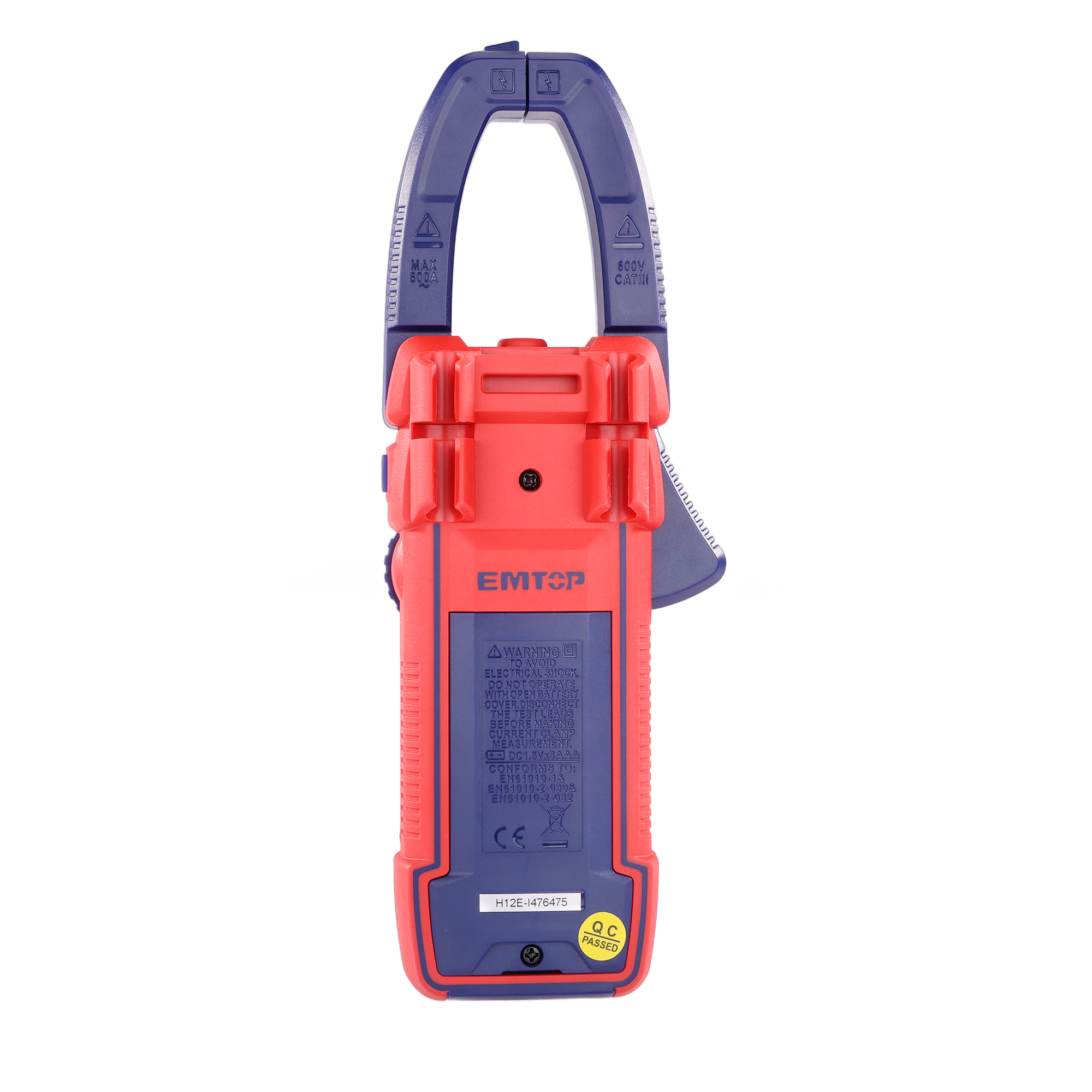 Pince ampèremétrique AC numérique EDMR766001 EMTOP