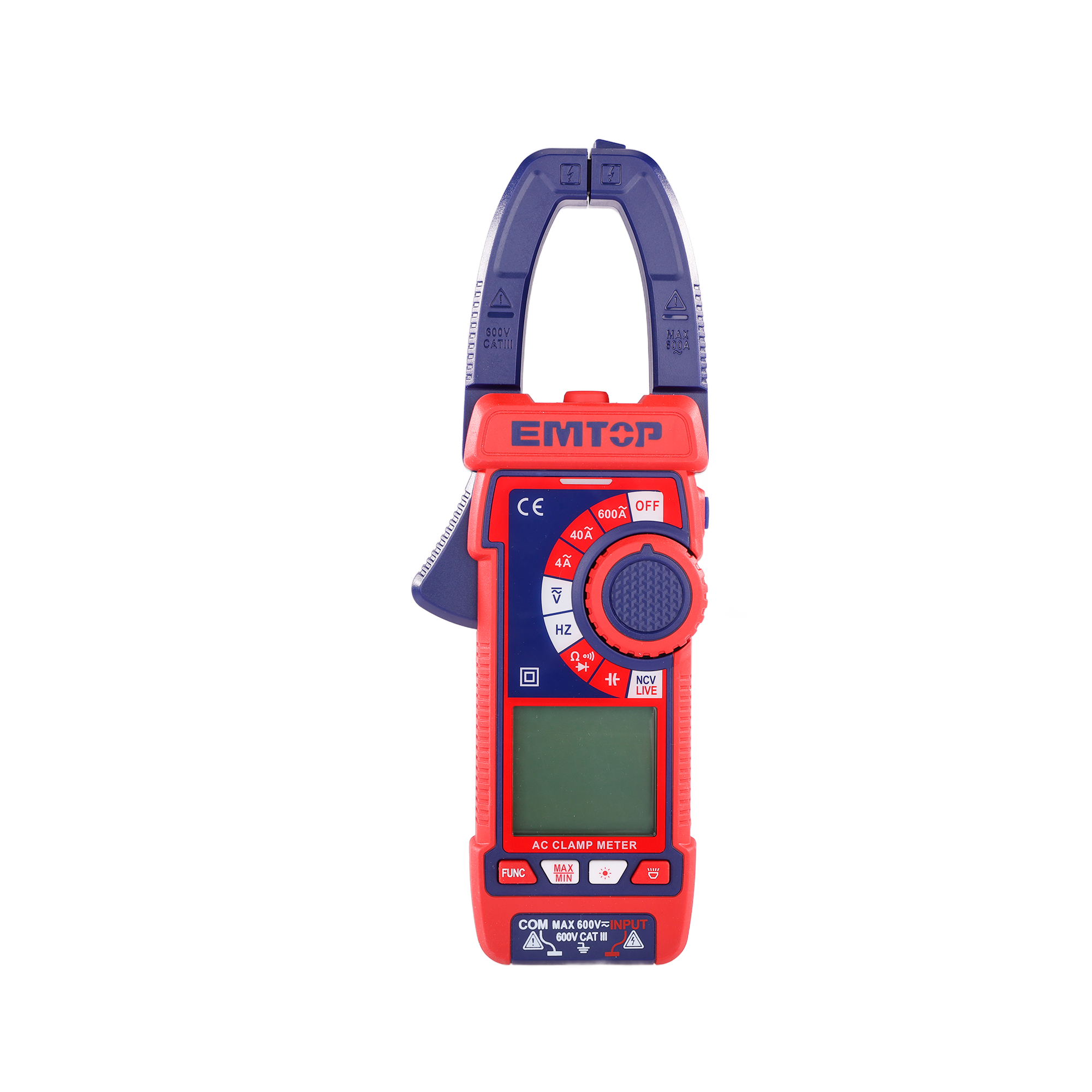 Pince ampèremétrique AC numérique EDMR766001 EMTOP