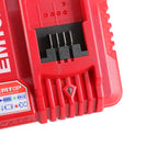 Chargeur double port 4,0Ah EMTOP 21V