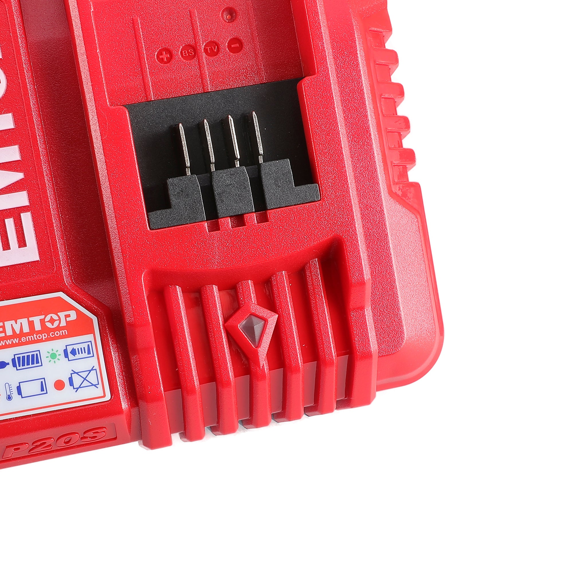 Chargeur double port 4,0Ah EMTOP 21V