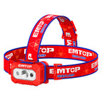 Lampe frontale 200 Lumens EMTOP