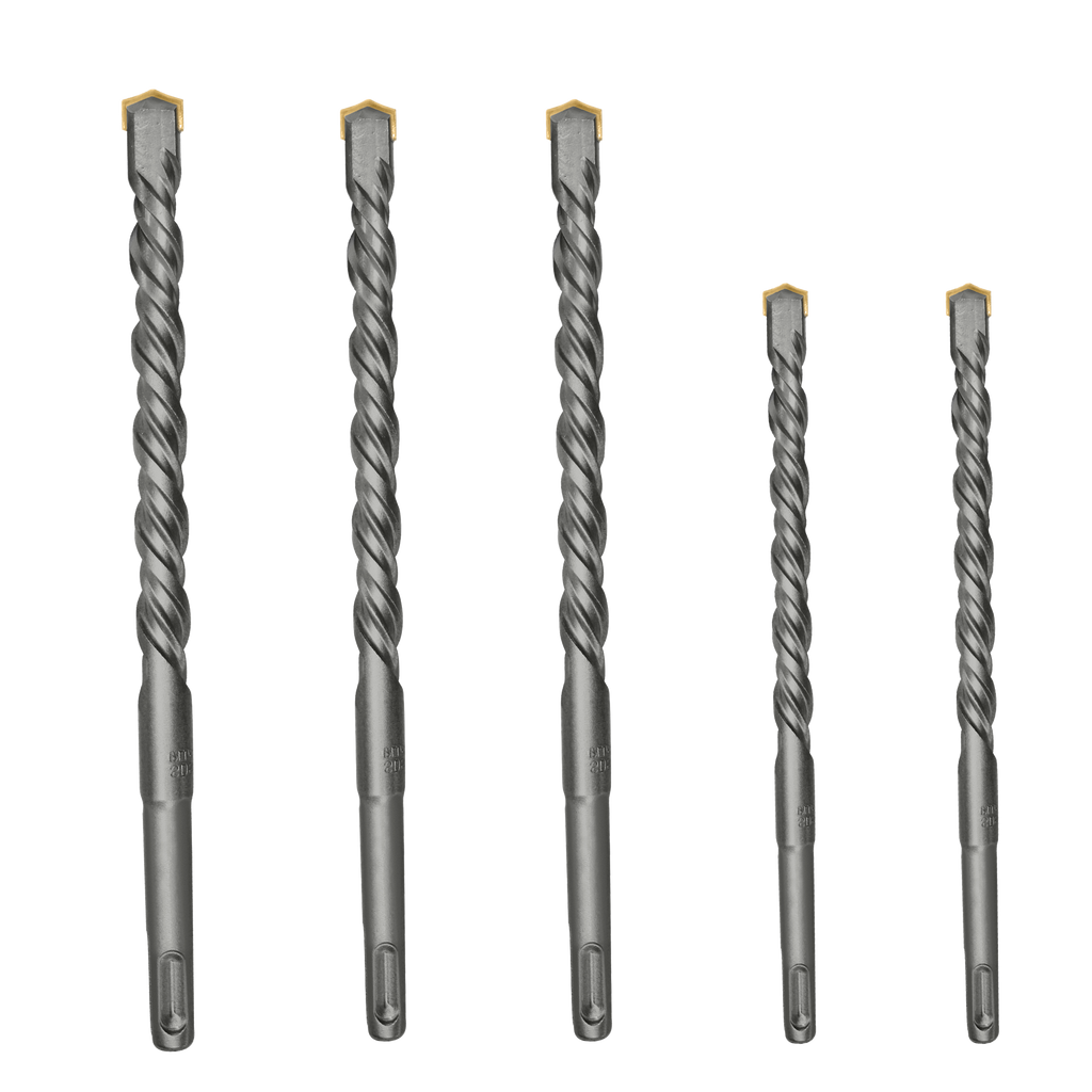 Ensemble de 5 forets pour marteau perforateur SDS Plus EHDR12052 EMTOP