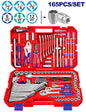 Coffret d’outils combinés EMTOP 165 pièces