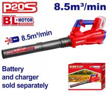 Souffleur à batterie 20V EMTOP Moteur brushless, Batterie et chargeur vendus séparément