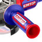 Meuleuse d'angle 115mm sans fil Brushless 20V EMTOP Batterie et chargeur vendus séparément