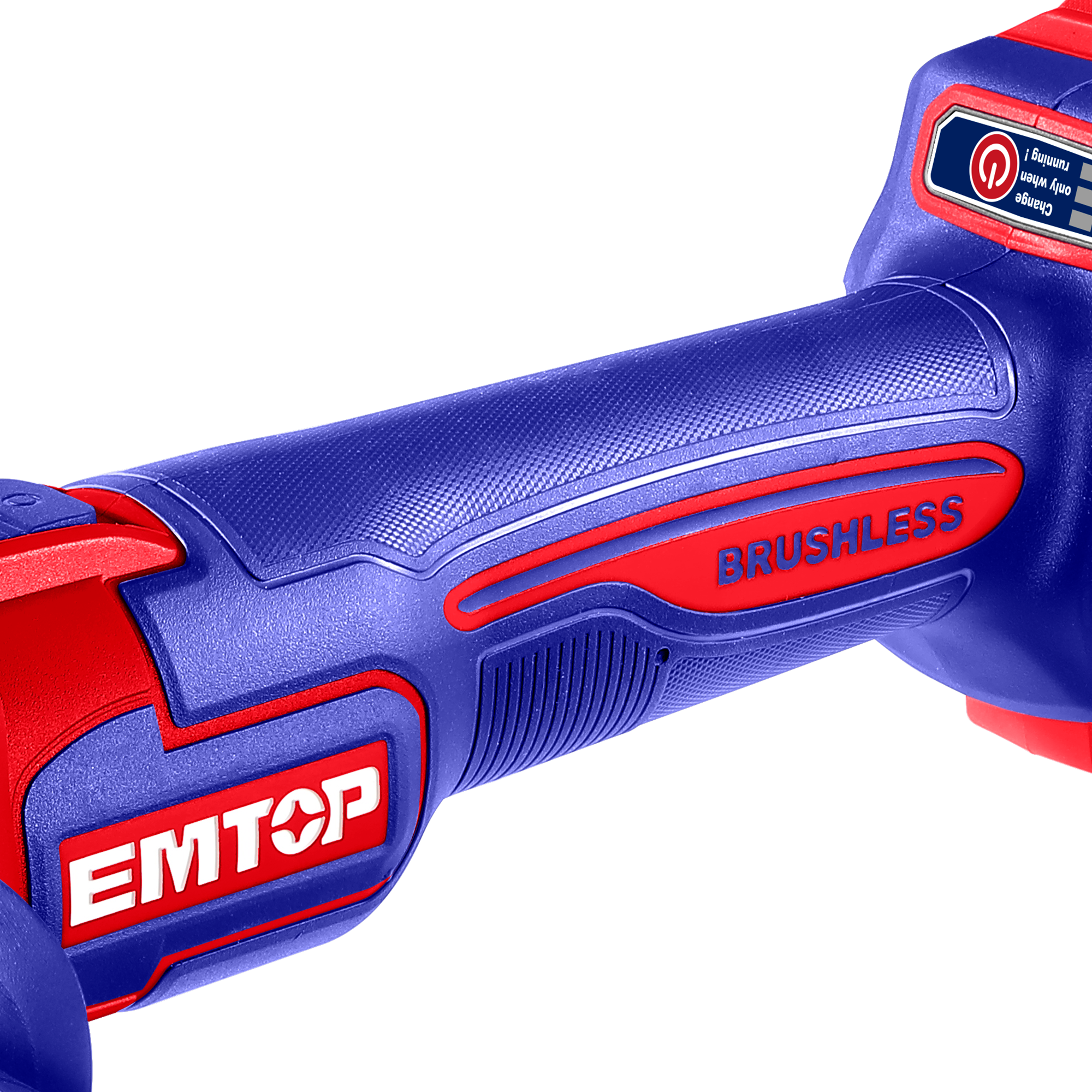 Meuleuse d'angle 115mm sans fil Brushless 20V EMTOP Batterie et chargeur vendus séparément