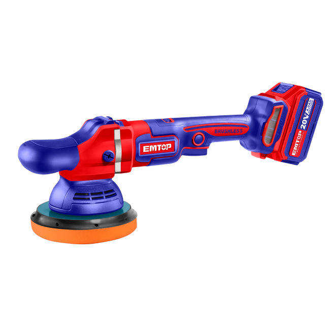 Polisseuse sans fil 150mm EMTOP 20V Batterie et chargeur vendus séparément Main Image