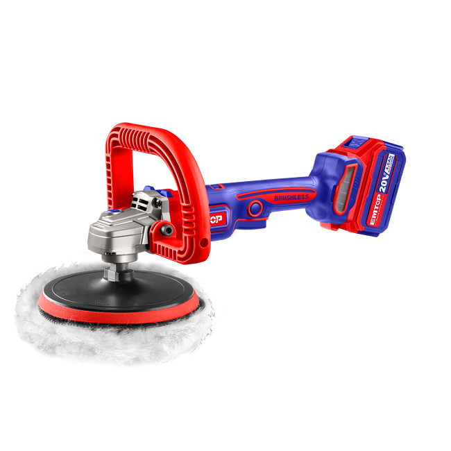 Polisseuse sans fil 180mm EMTOP 20V Batterie et chargeur vendus séparément Main Image
