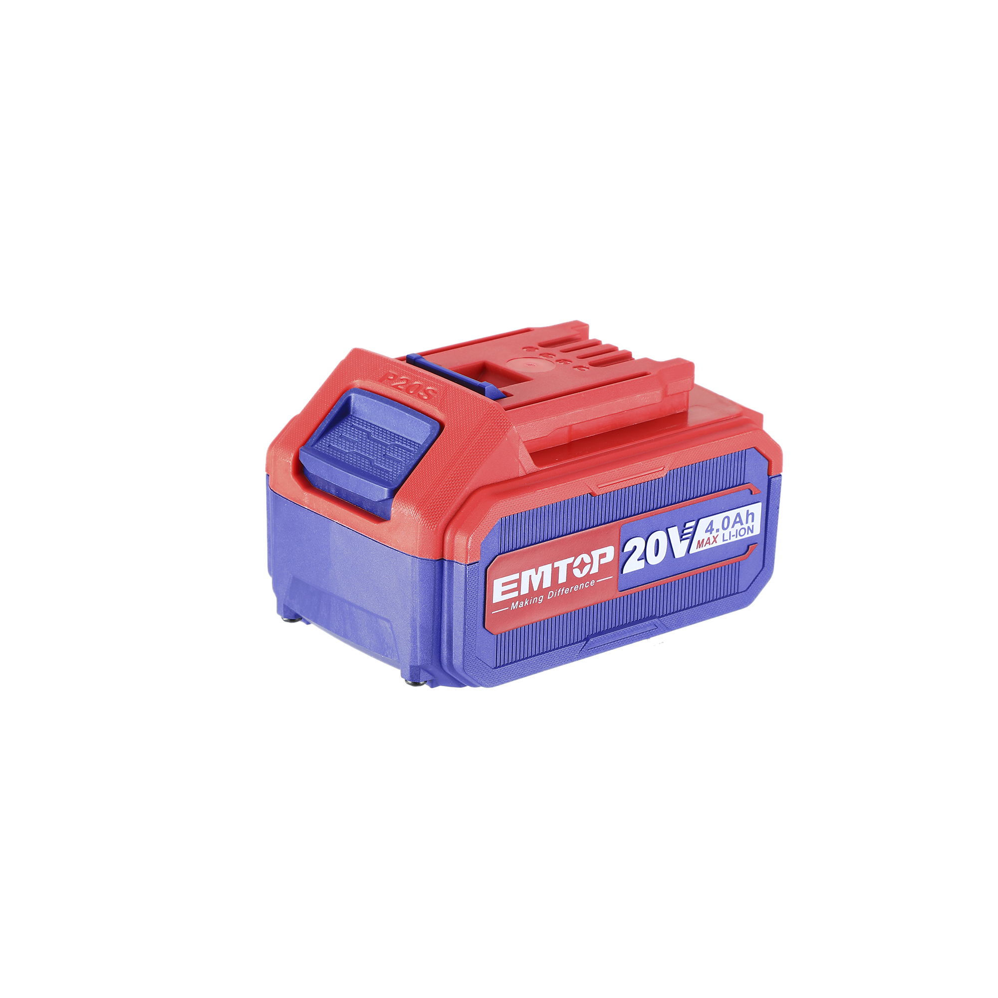 Pack de 1 batterie 4,0Ah + 1 chargeur EMTOP 20V