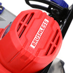 Scie circulaire sans fil 20V 140mm EMTOP Moteur brushless avec 1 batterie 4,0 Ah + 1 chargeur Profondeur de coupe 50mm (90º) 33mm (45º)