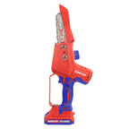 Elagueuse sur batterie Scie à chaine sans fil 20V Longueur de Coupe 15 cm EMTOP brushless avec 1 chargeur + 2 batteries 2.0Ah