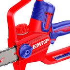 Tronçonneuse d’élagage sans fil 20 V Brushless – Guide 20 cm (8") – EMTOP – Batterie et chargeur vendus séparément