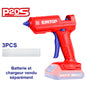 Pistolet à Colle Sans Fil 20 V, Ø11,2 mm – EMTOP – Batterie et chargeur vendus séparément