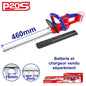 Taille-haie à batterie 20V EMTOP batterie et chargeur vendus séparément