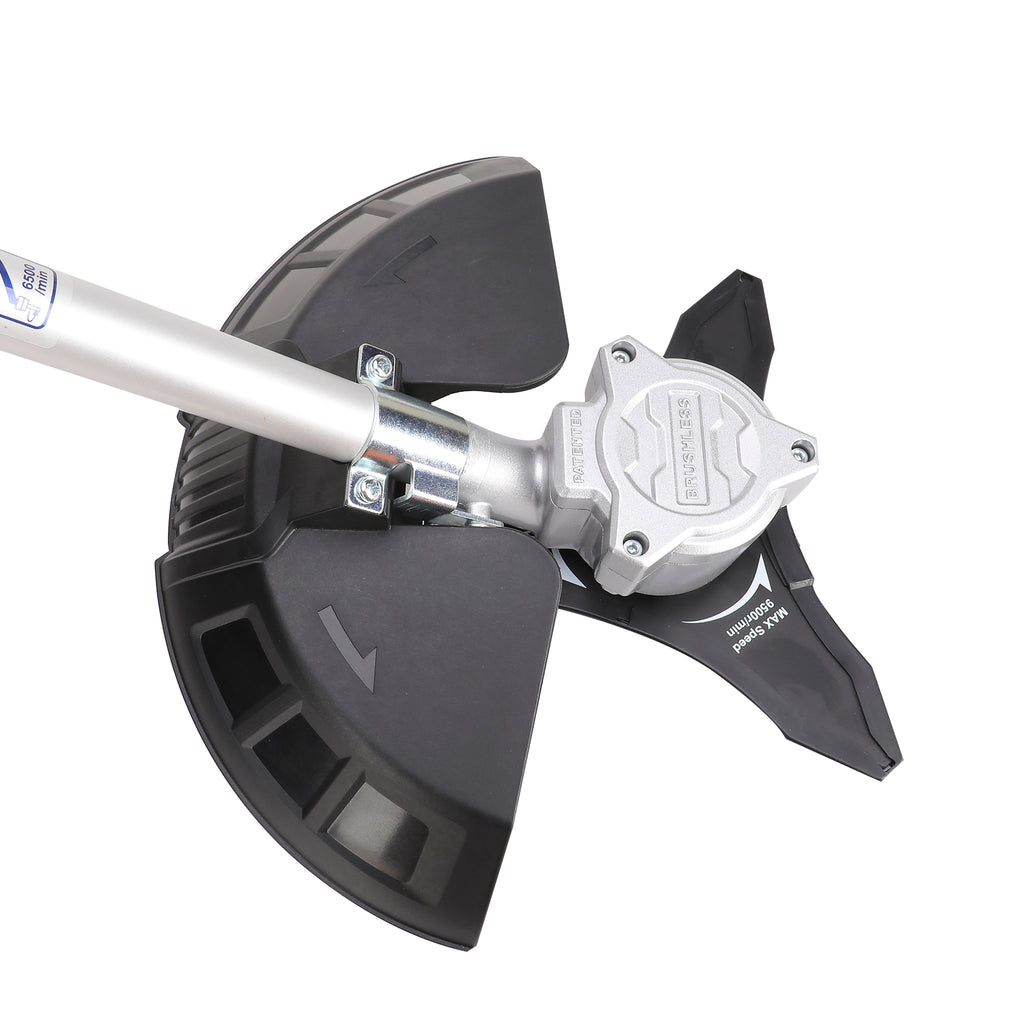 Kit débroussailleuse à batterie 40V EMTOP Brushless avec 1 chargeur double port + 2 batteries 4.0Ah