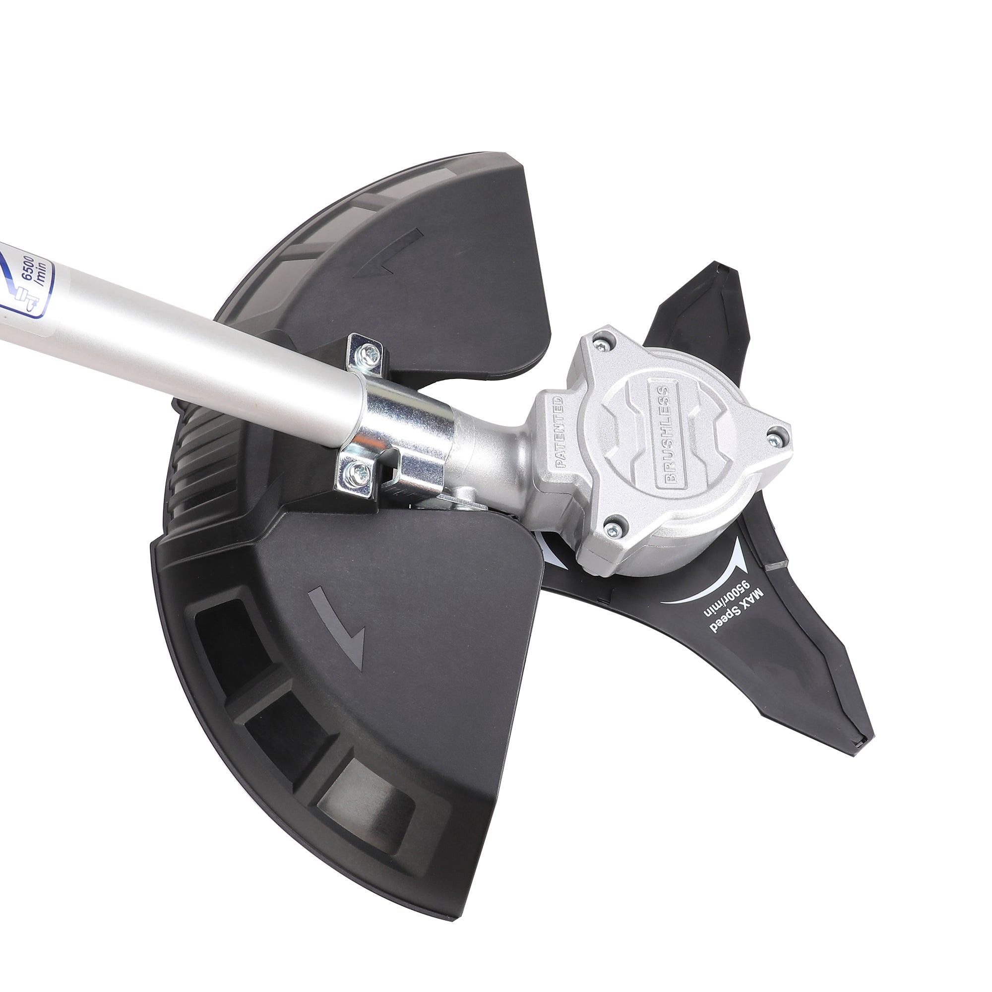 Kit débroussailleuse à batterie 40V EMTOP Brushless avec 1 chargeur double port + 2 batteries 4.0Ah